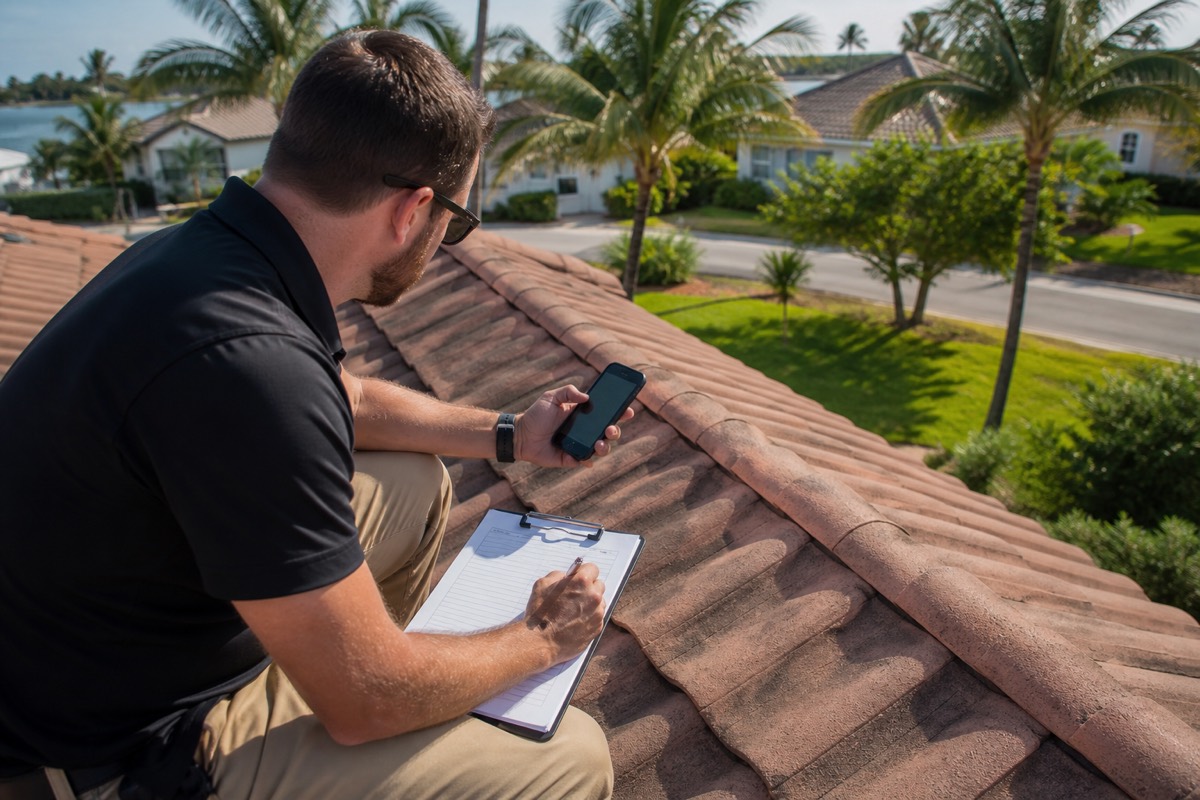 Pre-storm inspection in Plant City